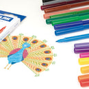 Set 12 Carioci Colorate Varf Subtire Milan 06F12