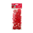 Pom Pom Festiv Rosu/Verde