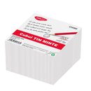 Cub hartie alb 9x9cm 500coli Daco ch500