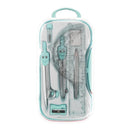 Trusa geometrie plastic pastel Daco TG210P