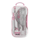 Trusa geometrie plastic pastel Daco TG210P